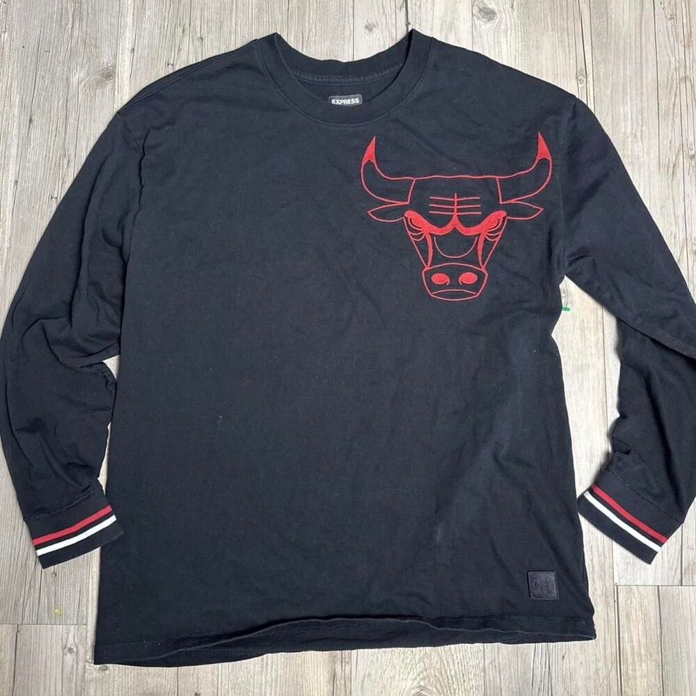 Nba Men's Black and Navy T-shirt